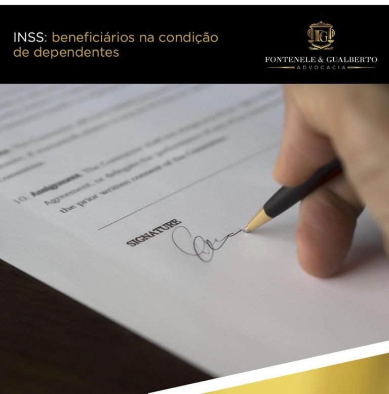 INSS: BENEFICIÁRIOS NA CONDIÇÃO DE DEPENDENTES