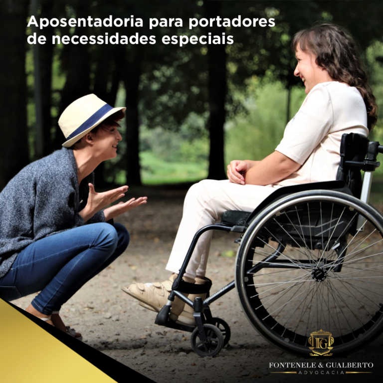 APOSENTADORIA PARA PORTADORES DE NECESSIDADES ESPECIAIS
